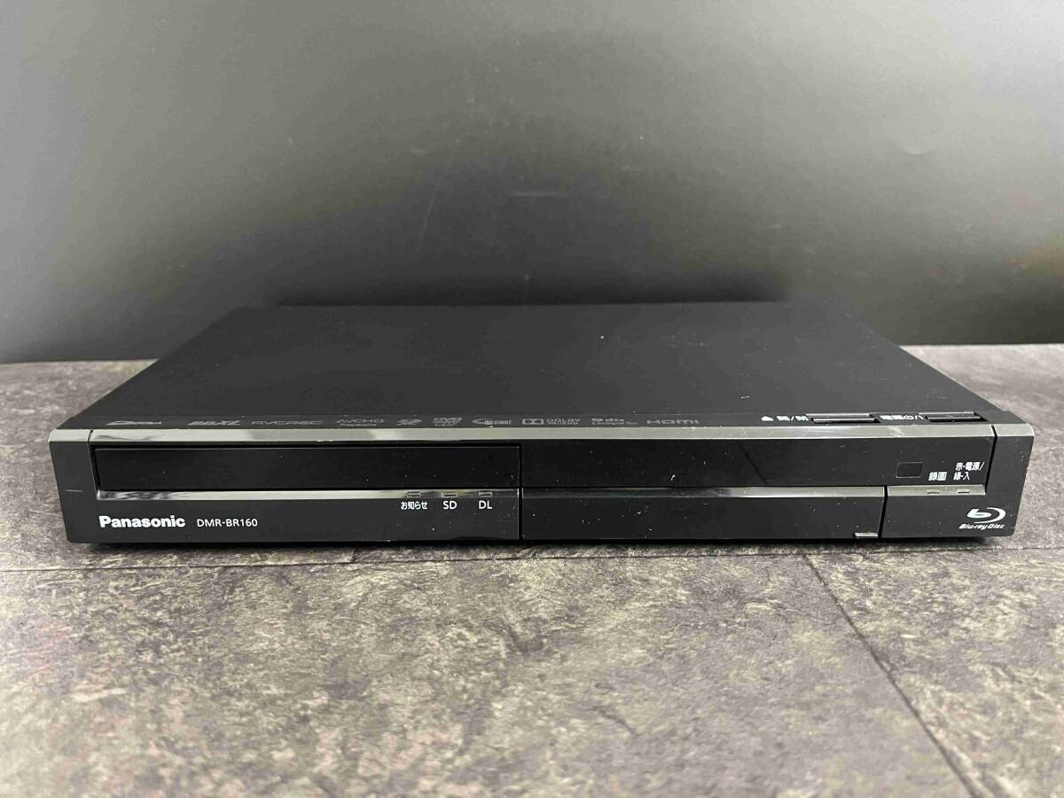 CT10242 Panasonic ブルーレイ ディスクレコーダー DMR-BR160拍卖