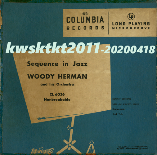 ◆処分前セール◆CL-6026★Woody Herman & his Orchestra Sequence in Jazz拍卖