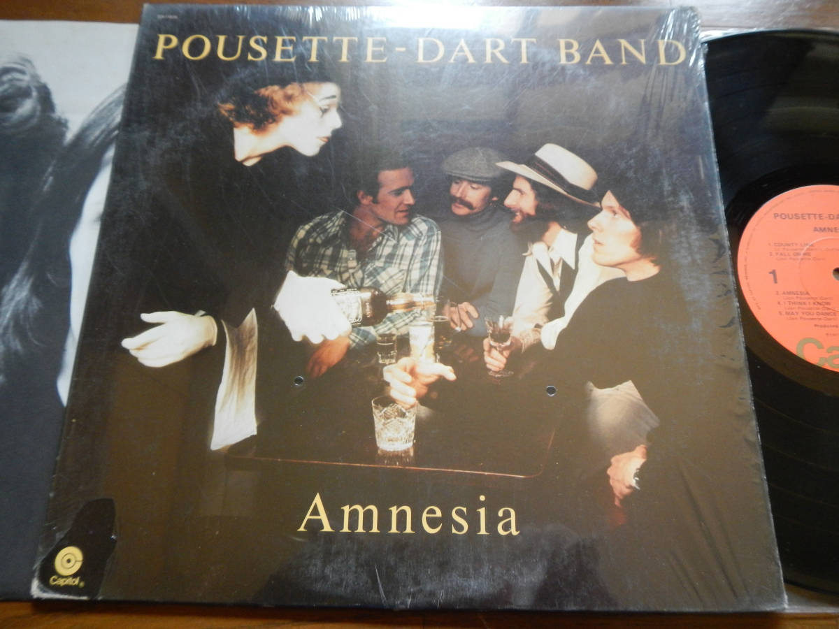 【LP】POUSETTE-DART BAND(SW11608米国CAPITOL1977年AMNESIA/SHRINK WRAP/ポーセットダートバンド/WEST COAST)拍卖