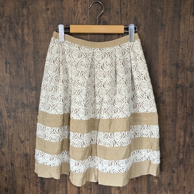 M11◇crimee | クリミー フレアスカート チャコールグレー Mサイズ 中古品拍卖