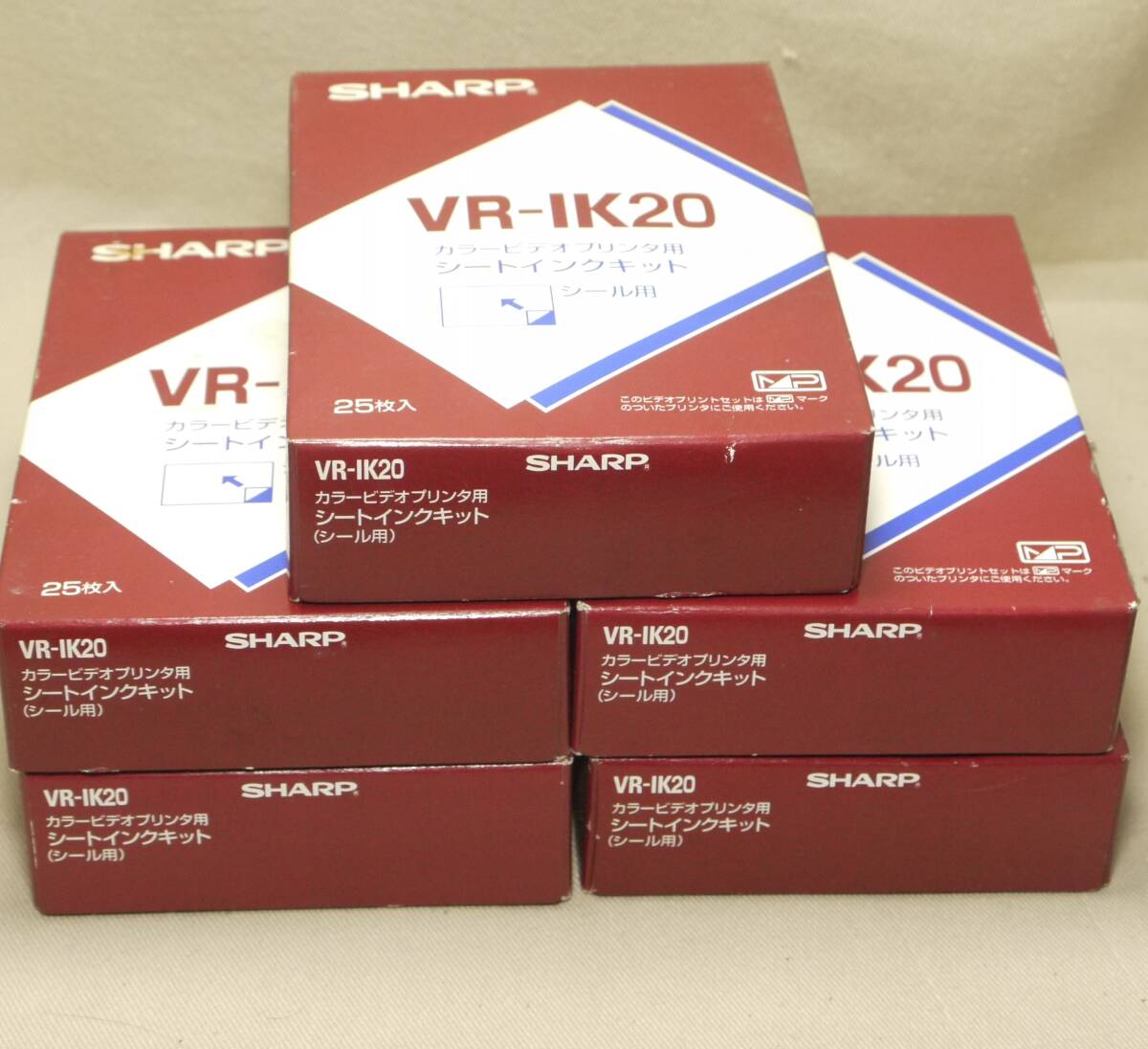 シャープ 液晶ビューカム カラービデオプリンタ用 シートインクキット VR-IK20拍卖