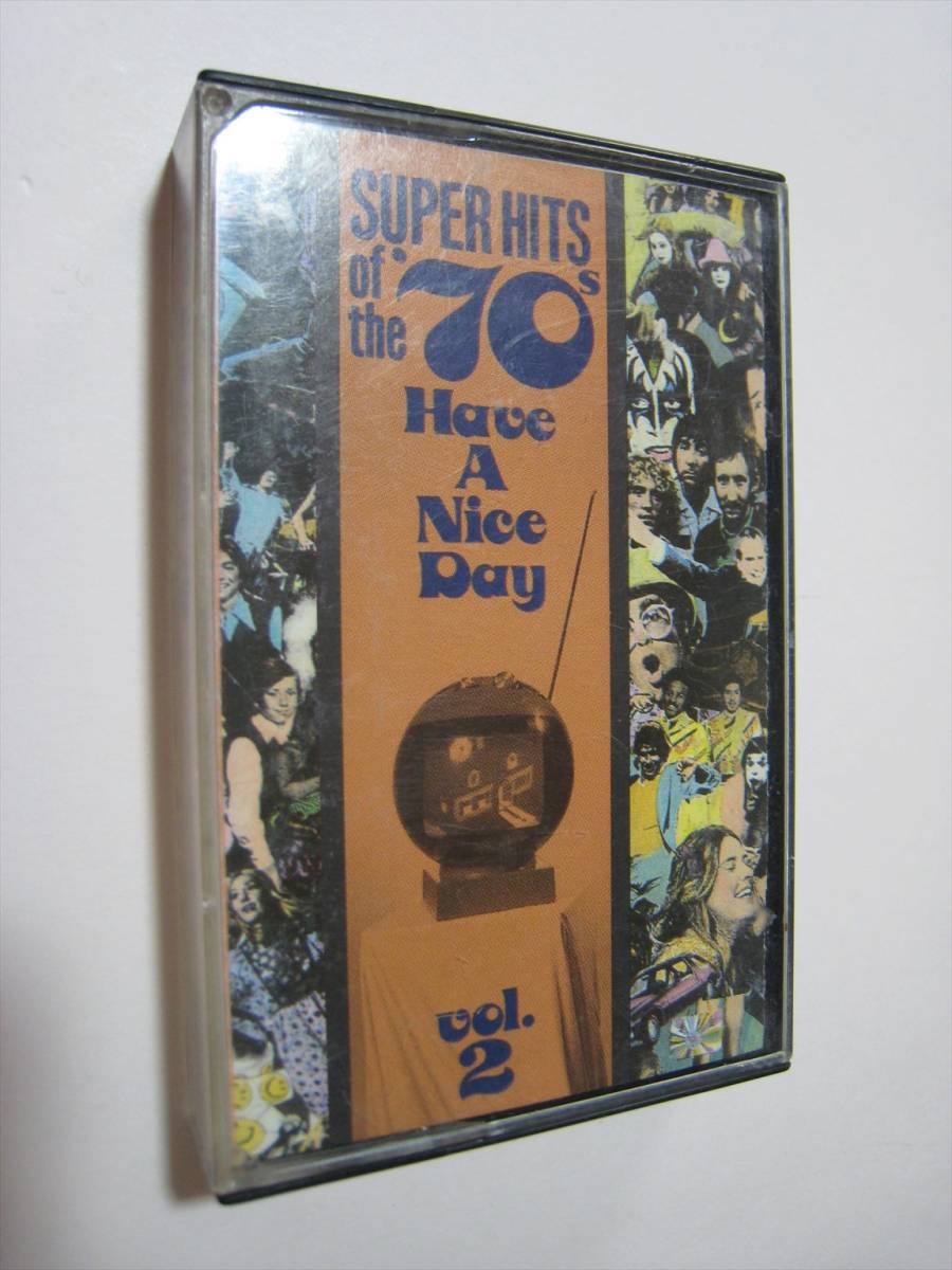 【カセットテープ】 V.A. / SUPER HITS OF THE '70s HAVE A NICE DAY, VOL.2 US版 LITTLE GREEN BAG 収録拍卖