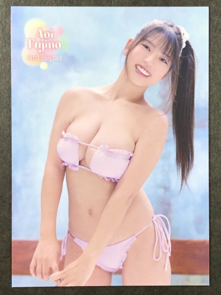 藤乃 あおい ファースト RG21 1st 水着 グラビア アイドル トレカ トレーディングカード拍卖