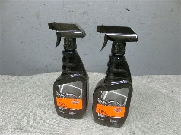 ハーレーダビッドソン 汎用 新品 純正 バグリムーバー スプレー 虫取り 651ml 2本拍卖