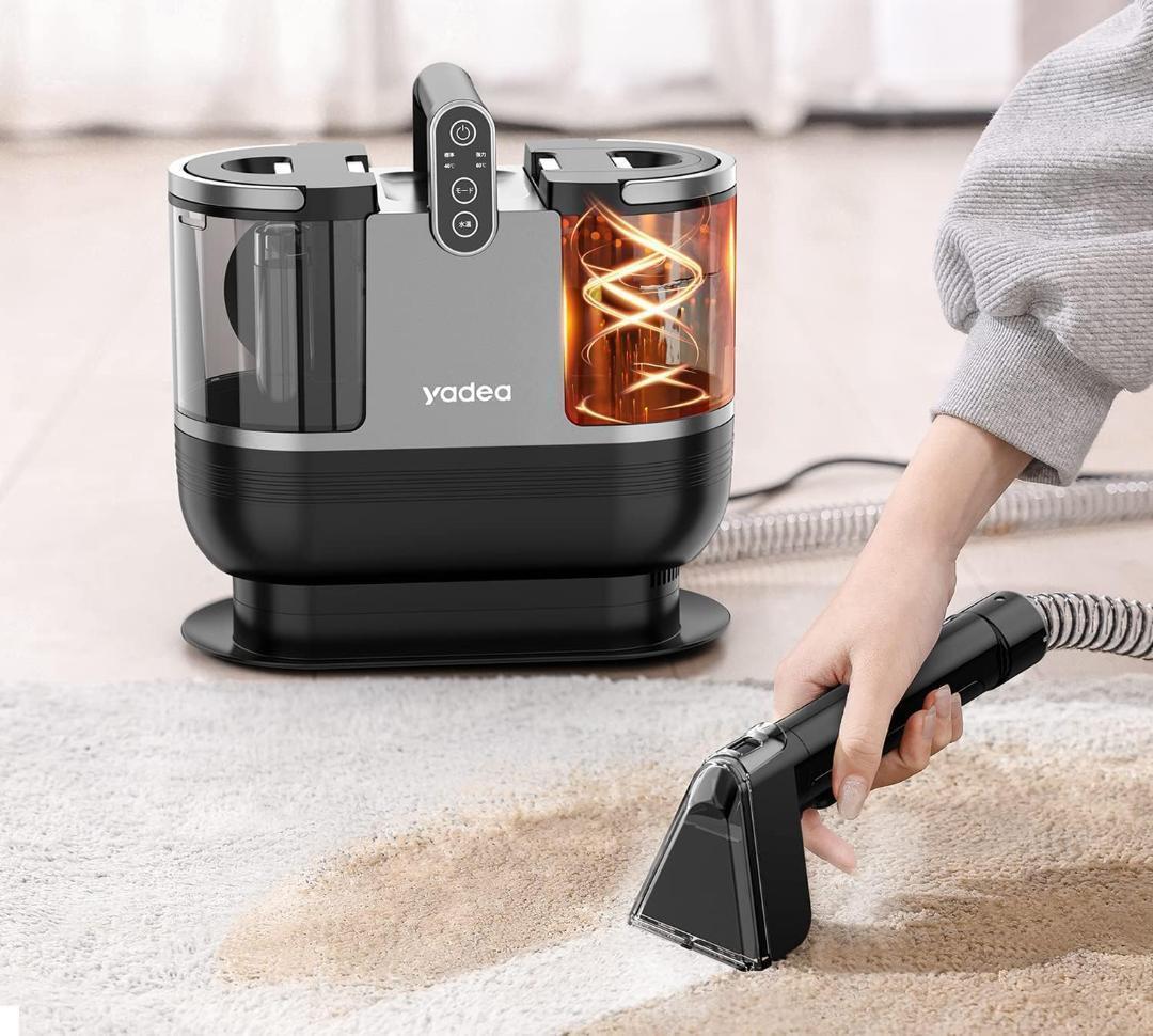 リンサークリーナー【お湯×吸引力 強力洗浄】カーペットクリーナー 加熱式 大掃除 掃除機②拍卖