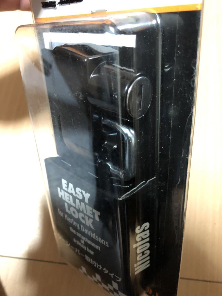 【新品】送520円 モータウンニコラス(MOTAWN NICOLAS)ヘルメットホルダー EHL02-BK ダイナ スポーツスター シャドー ドラッグスター マグナ拍卖