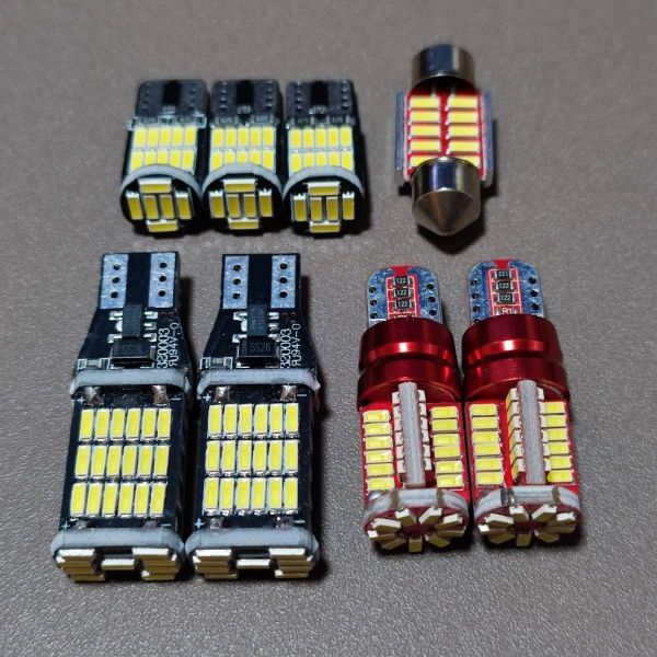 8個セット!スイフト スポーツ ZC72 ZD72 スズキ バックランプ 車幅灯 ナンバー灯 ホワイト ルームランプ LEDライト /45/57/26/t31拍卖