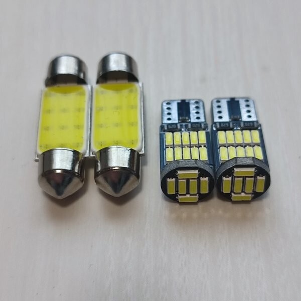 ベンツ Aクラス W169 超爆光!T10 LED ポジション ナンバー灯 4点セット キャンセラー内蔵 ホワイト /t36/26拍卖