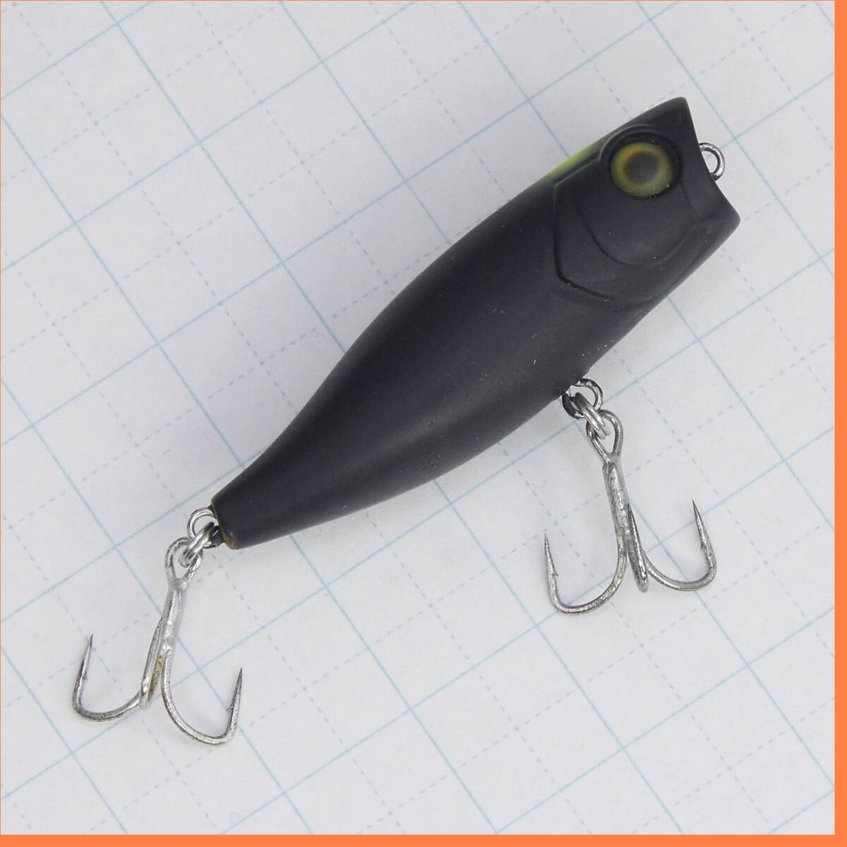 bジャッカル チャビーポッパー 42 マットブラック ■CB003 Chubby Popper JACKALL拍卖