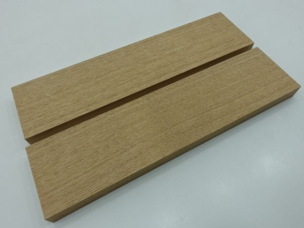 No,7128-P タモ 柾目 2枚 厚さ20.0mm×長さ232mm×幅80.0mm 発送はゆうパケットポスト 送料無料拍卖