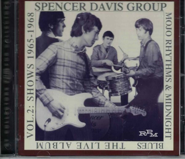CD◆スペンサー・デイヴィス・グループ / Mojo Rhythms & Midnight Blues, Vol. 2: Live 1965-1968★同梱歓迎!ケース新品!Steve Winwood拍卖