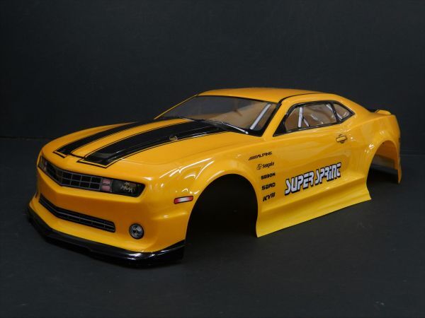 【激安・塗装済み】1/10 ドリフトラジコンカー用 スペアボディー  シボレーカマロ タイプ拍卖