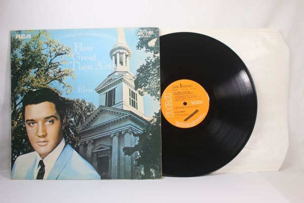英LP Elvis Presley How Great Thou Art UK盤 英国盤 Stereo エルヴィス・プレスリー ステレオ拍卖