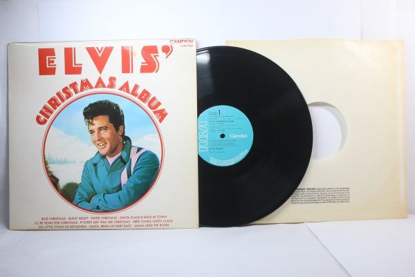 英LP Elvis Presley Elvis' Christmas Album Stereo UK盤 英国盤 ステレオ エルヴィス・プレスリー クリスマスアルバム拍卖
