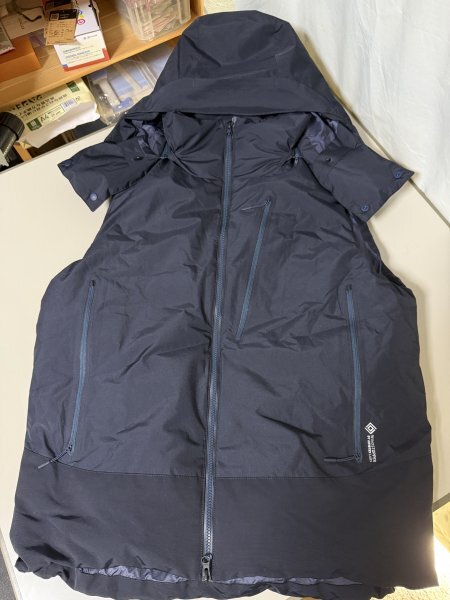 即決!美品DAIWA LIFESTYLE / ダイワ ライフスタイル 23AW EXPEDITION DOWN VEST GORE-TEX ダウンベスト ゴアテックス拍卖