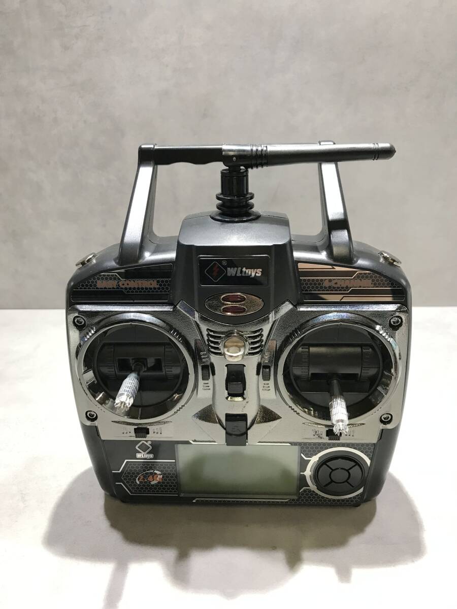 S11138△wltoys 2.4GHz ラジコン ヘリコプターなし ラジコンのみ【通電のみ】250424拍卖