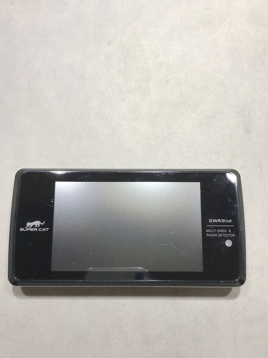 S11161△ユピテル GWR 91sd super cat レーダー探知機【通電のみ】250424拍卖