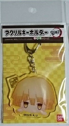 ◇ 鬼滅の刃 アクリルキーホルダー お団子シリーズ ◇ 【我妻善逸】◇ バンダイ ◇【送料無料】拍卖