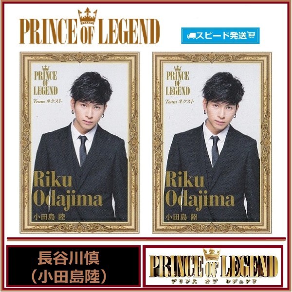 長谷川慎 (小田島陸) プリンス オブ レジェンド PRINCE OF LEGEND スピードくじ フォトカード 2枚セット ローソン EXILE拍卖