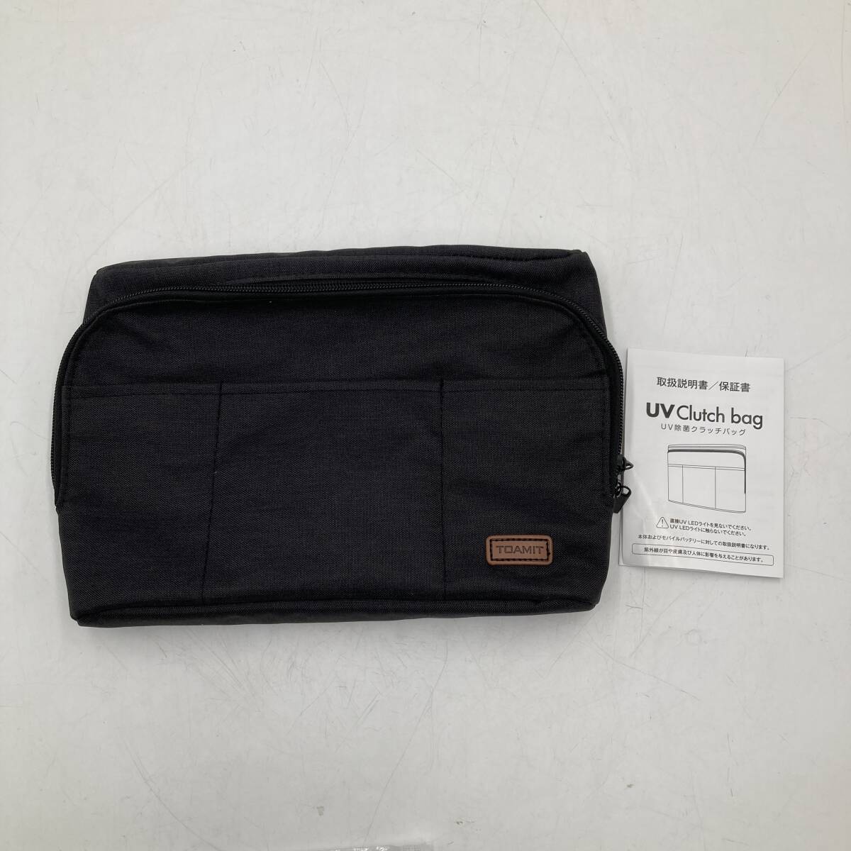 TOAMIT/東亜産業 UV除菌クラッチバッグ 黒/ブラック 鞄 1点拍卖