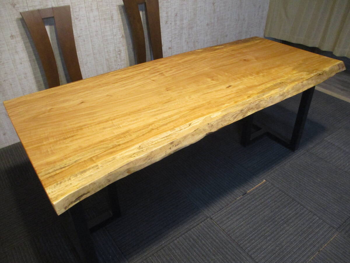 #1426■ 栃 トチ とち 一枚板 無垢 テーブル ローテーブル ダイニングテーブル カウンター 座卓 天板 デスク拍卖
