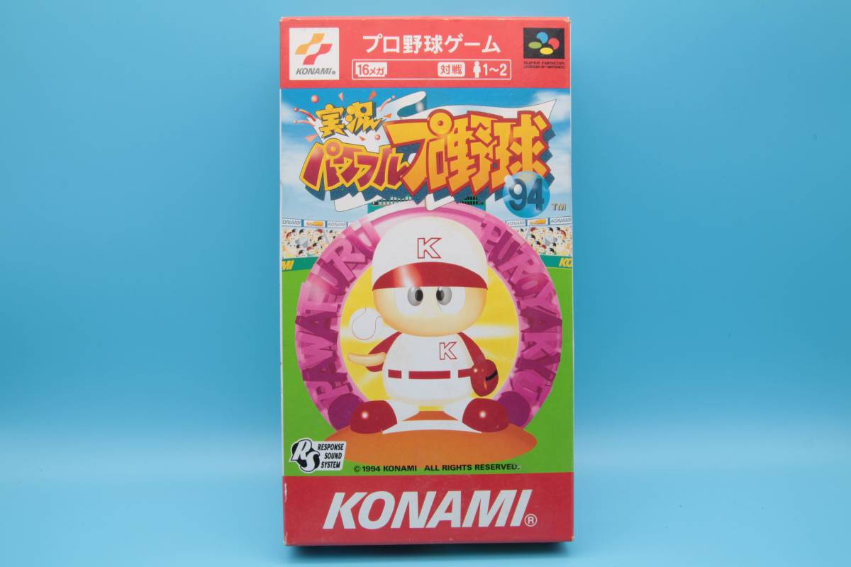 任天堂 ニンテンドー スーパーファミコンソフト 実況パワフルプロ野球’94 POWERFUL PLO BASEBALL Super Famicom SFC 414拍卖