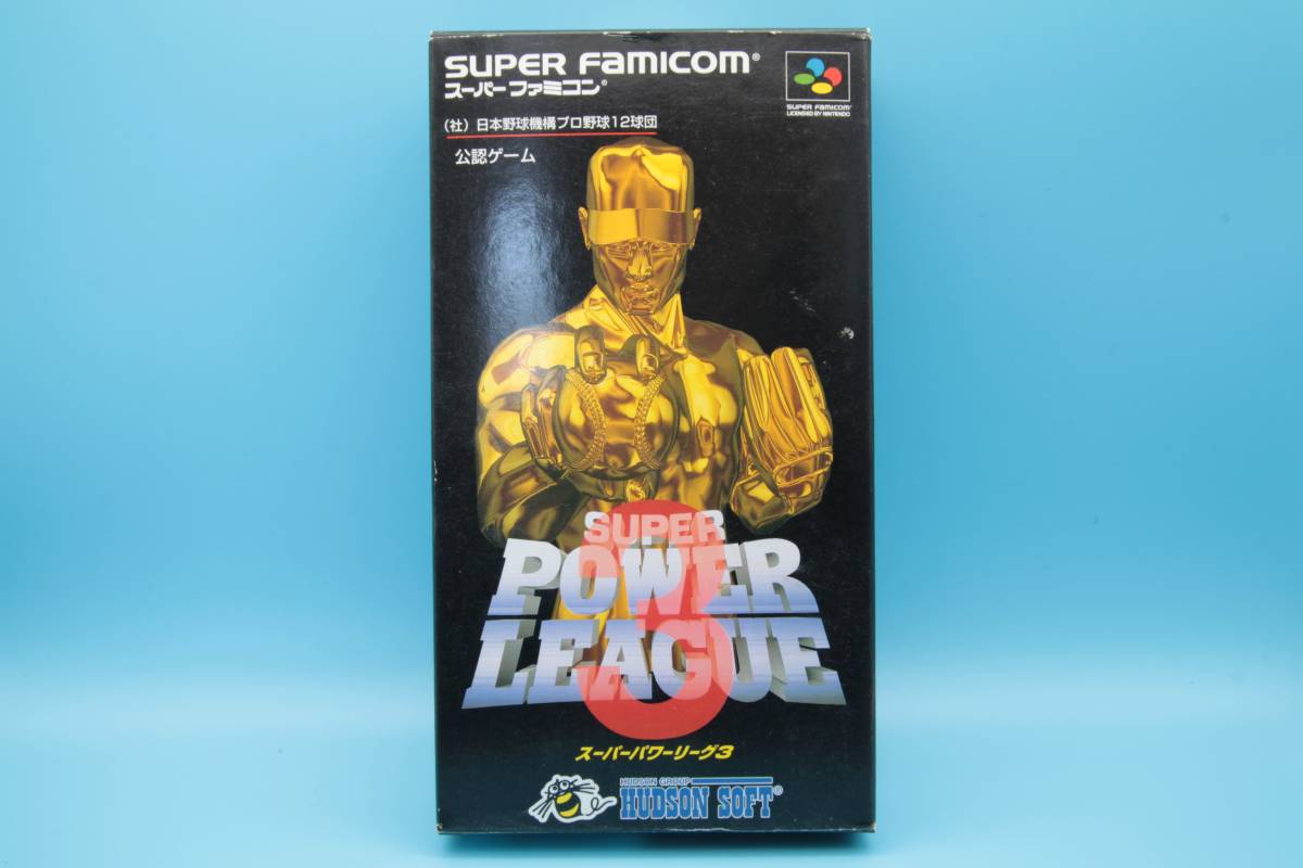 任天堂 ニンテンドー スーパーファミコン スーパーパワーリーグ 3 SUPER POWER LEAGUE 3 Boxed Super Famicom Nintendo SFC 430拍卖