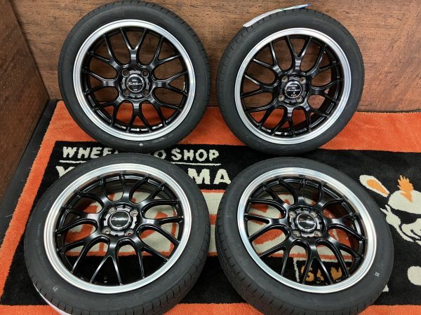 ◆夏用Set◆安心画像多数! 新品タイヤ付き 16インチ 5J ET45 165/50R16 ブレスト ユーロスポーツType805 軽自動車 N-BOX ウェイク タント拍卖