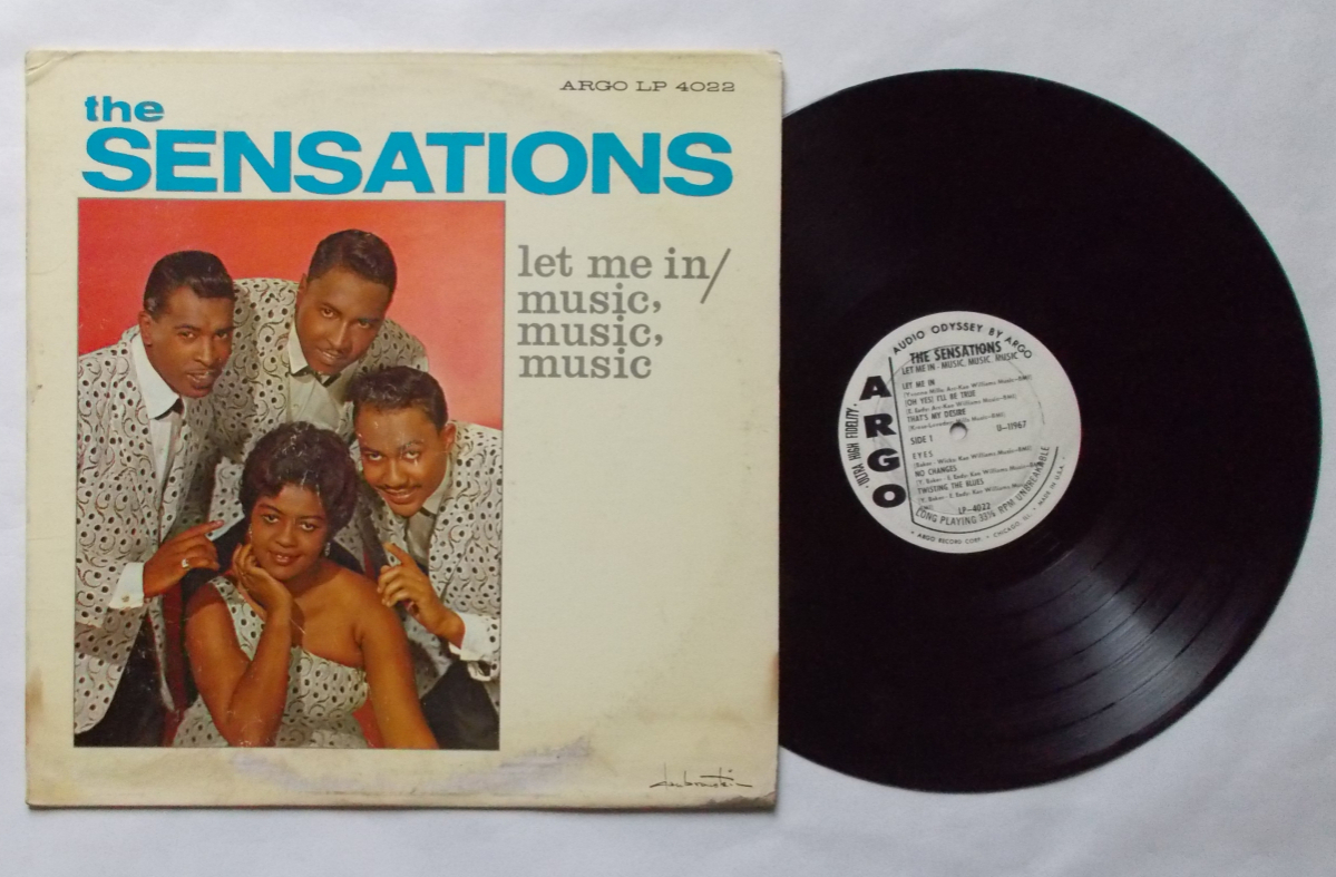 輸入盤LP THE SENSATIONS ”Let me in Music” LP-4022拍卖