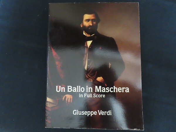 xd01/輸入楽譜■Un ballo in maschera Giuseppe Verdi 仮面舞踏会 ジュゼッペ・ヴェルディ拍卖