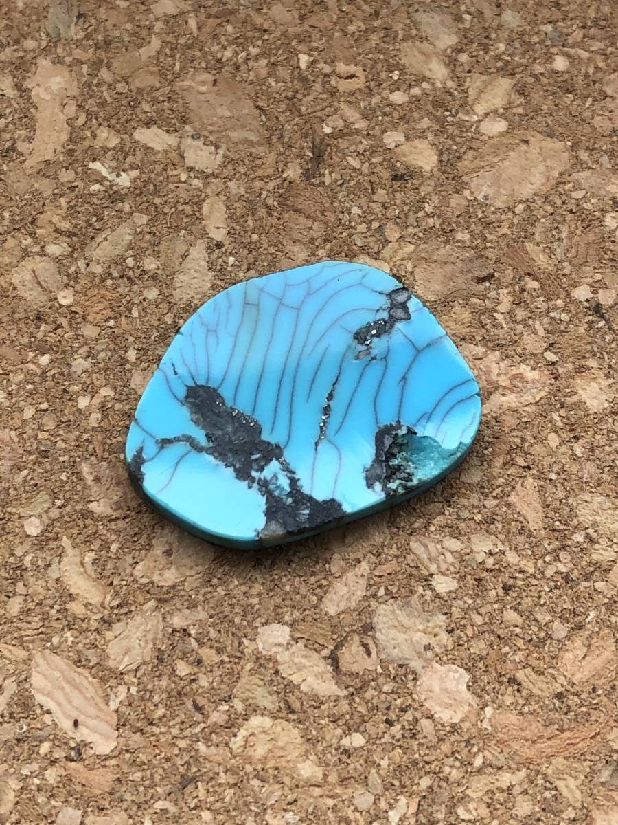 high-gradeターコイズ 天然トルコ石 ルース turco turquoise jewelry インディアンジュエリー 1-21拍卖