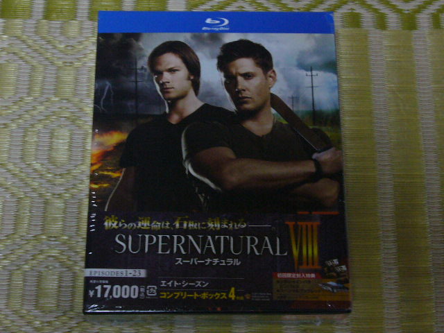 SUPERNATURAL Ⅷ / スーパーナチュラル 8 (初回限定)ブルーレイ スパナチュ拍卖