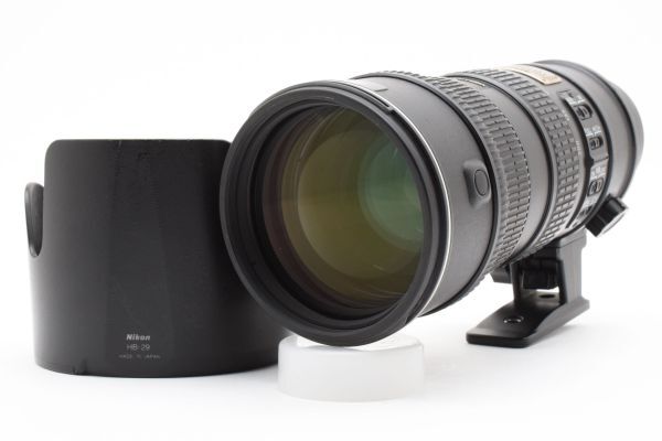 【良品】 ニコン Nikon AF-S VR Zoom-Nikkor ED 70-200mm F2.8G IF ブラック #7749拍卖