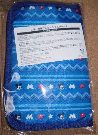 新品 非売品 マルチケース ECC ディズニー ミッキーマウス拍卖