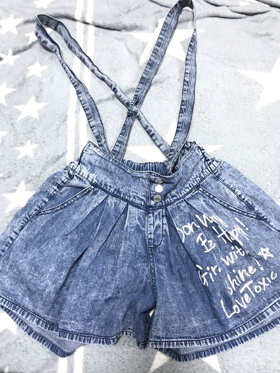 ラブトキシック145から155 サロペット ショートパンツ拍卖