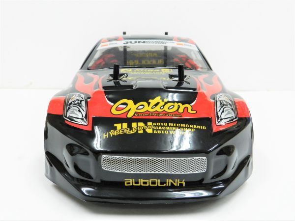 ☆スペアボディー付・完成品RTRが日本全国送料無料☆ ターボ機能付き 2.4GHz 1/10 ドリフトラジコンカー フェアレディーZ タイプ 黒赤拍卖