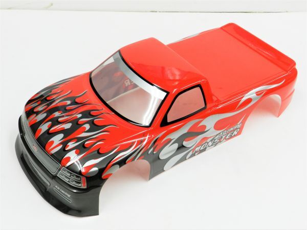 【激安!日本全国送料無料! お買い得!】1/10 ドリフトラジコンカー用 スペアボディー シボレー C1500 タイプ 赤拍卖