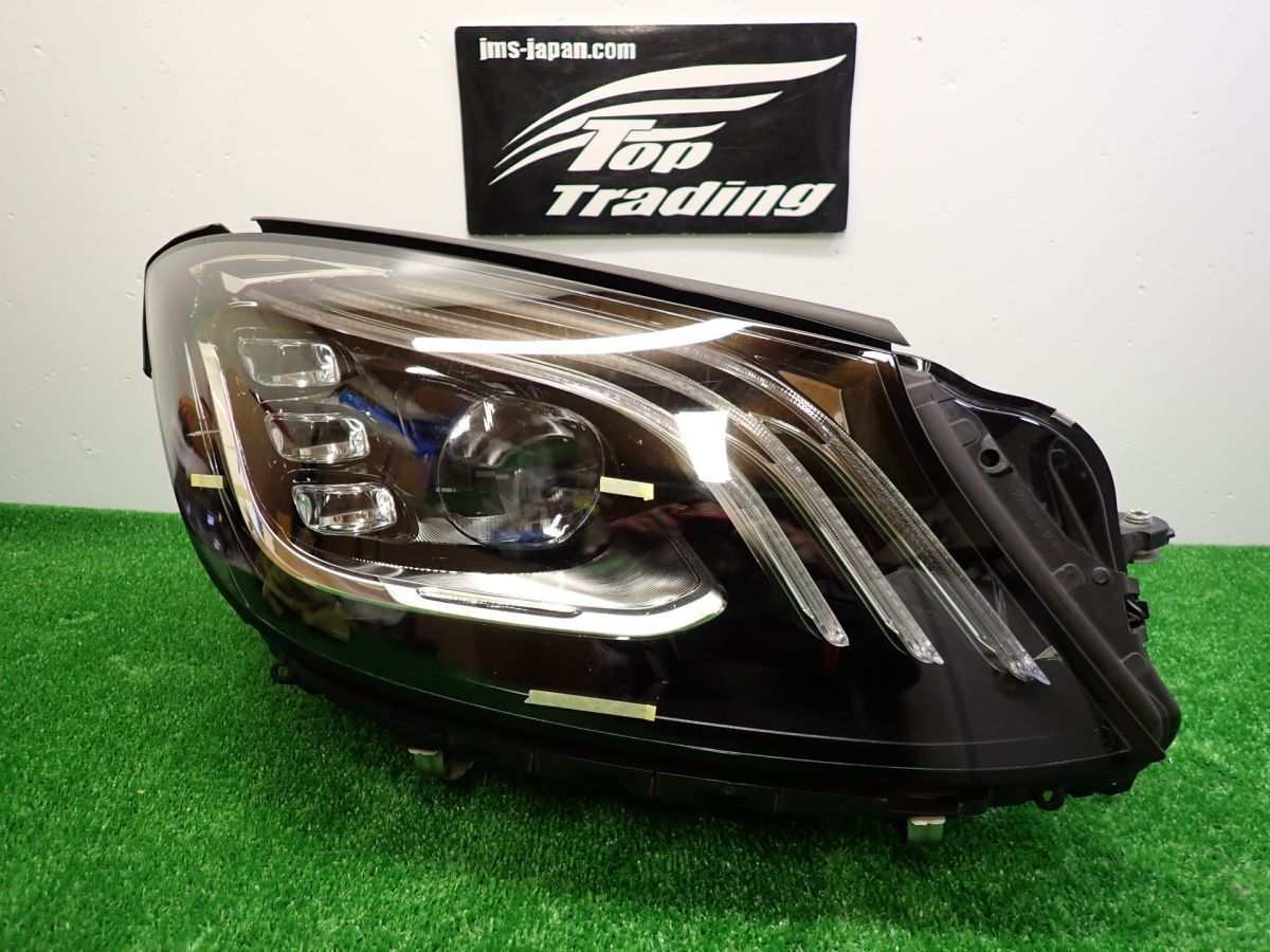 L5325vc ベンツ純正 Sクラス W222/V222 後期 右マルチビーム LEDヘッドライト ユニット A2229064205 適合確認可能拍卖