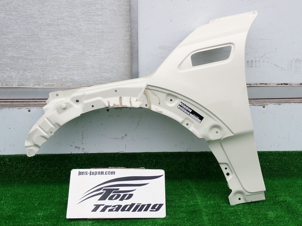 L5338vc BMWミニ純正 クラブマン F54 前期/後期 左フロントフェンダー 7351331 (7438921) ペッパーホワイト/850 適合確認可能拍卖