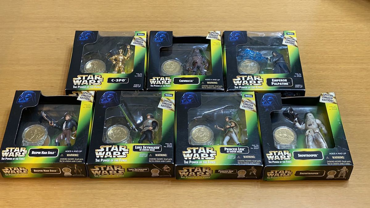 12/6 (土)まで★残り1セット★奇跡のフルコンプ!!★数量限定 ケナー ミレニアムミンテッドコインズ全7種 28年前の1997年拍卖