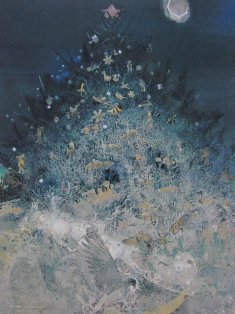 吉村誠司、【Tree】、希少な額装用画集より、新品額装付、状態良好、送料込み拍卖