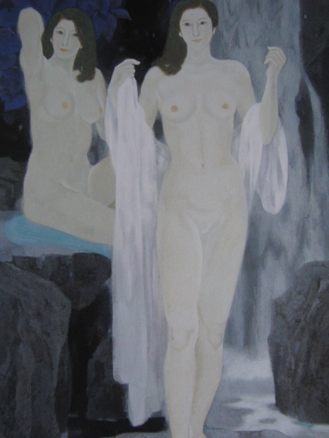 室井東志生、希少な額装用画集より、新品額装付、状態良好、送料込み拍卖