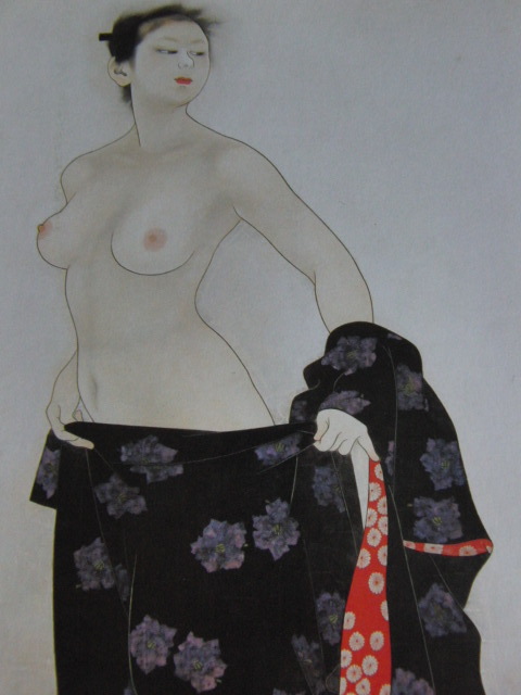 広田多津、【想】、希少な額装用画集より、新品額装付、状態良好、送料込み拍卖