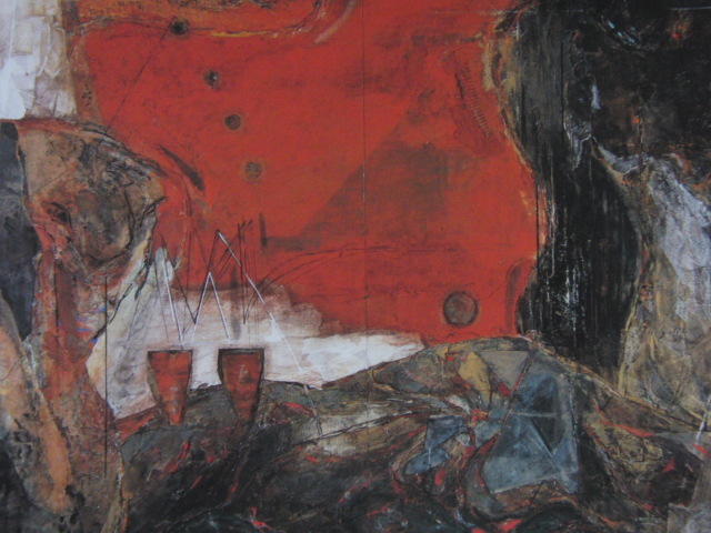 牧野一泉、【盗賊の恋人】、希少な額装用画集より、新品額装付、状態良好、送料込み拍卖