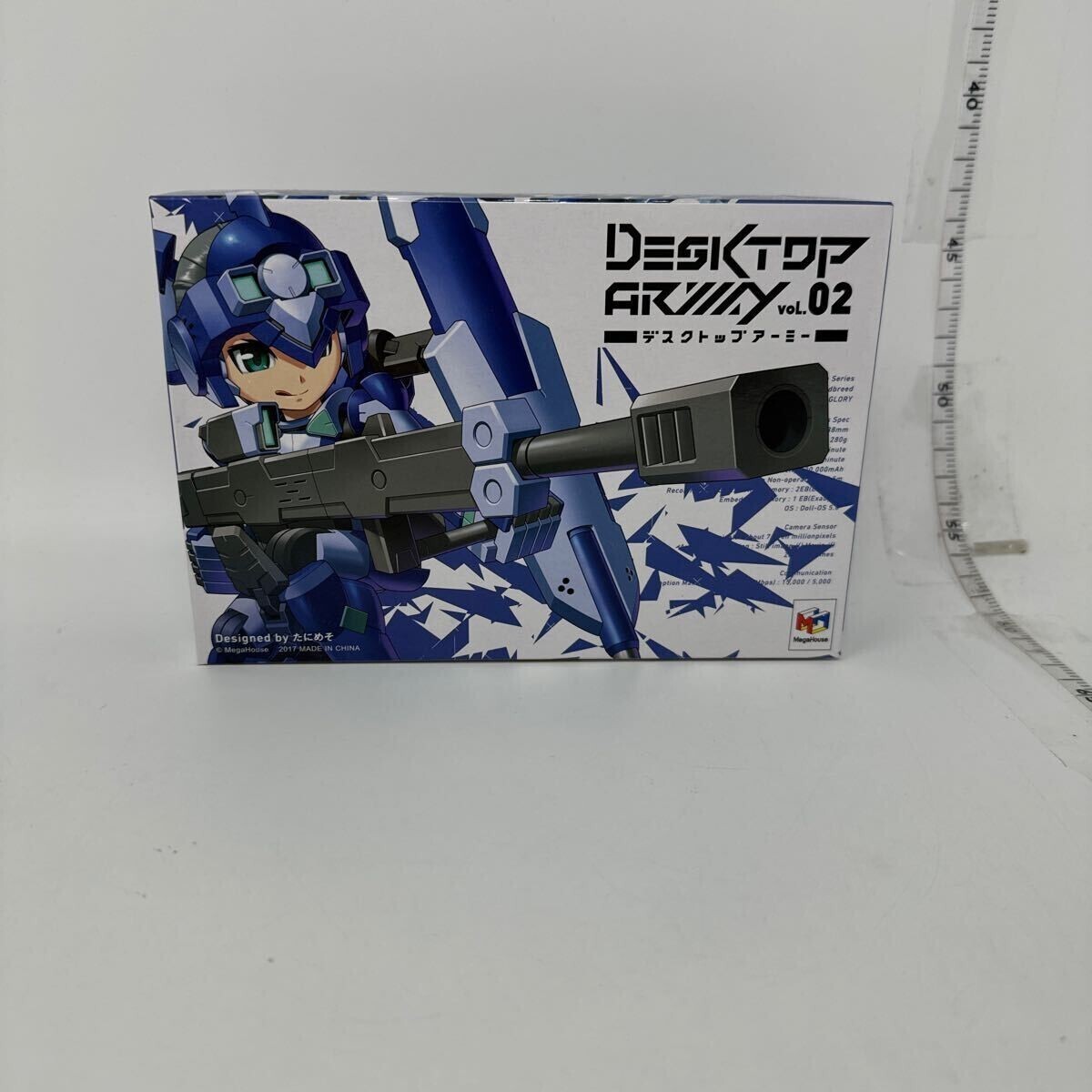 中古 デスクトップアーミー vol.02 ☆ H-819s【砲撃型】バーナード ☆ 新品未組立 メガハウス拍卖