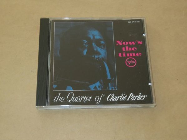 US盤★Now's The Time / The Quartet Of Charlie Parker(チャーリー・パーカー)★CD拍卖