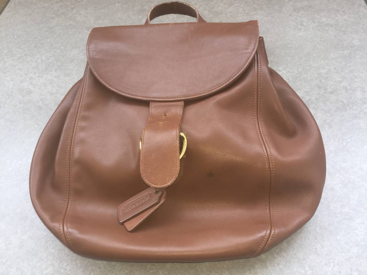 オールドコーチ レザー リュックサック拍卖