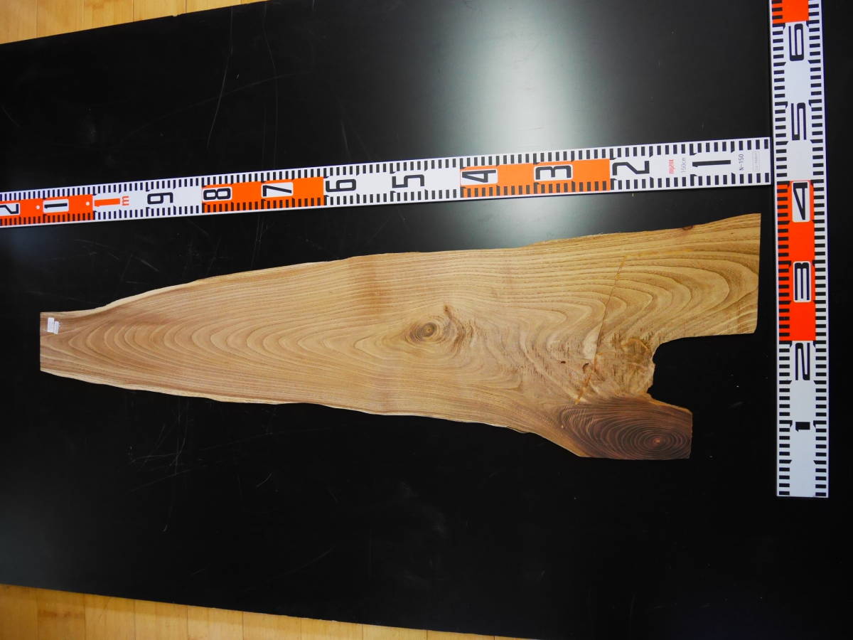 b0040713 エンジュ●約厚7mm☆無垢板1枚板 木材 板 DIY 板材 天板 棚板 テーブル 看板 花台など種類豊富!拍卖