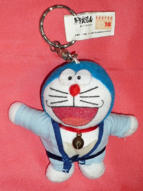 激レア!レトロ 藤子不二雄 ドラえもん お祭り服 ぬいぐるみキーホルダー☆拍卖