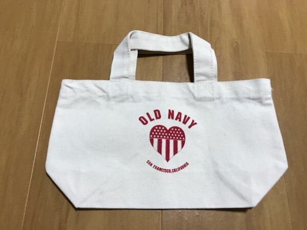 【未使用品】OLD NAVY オールドネイビー キャンバス地ミニトートバッグ 限定品 入手困難拍卖